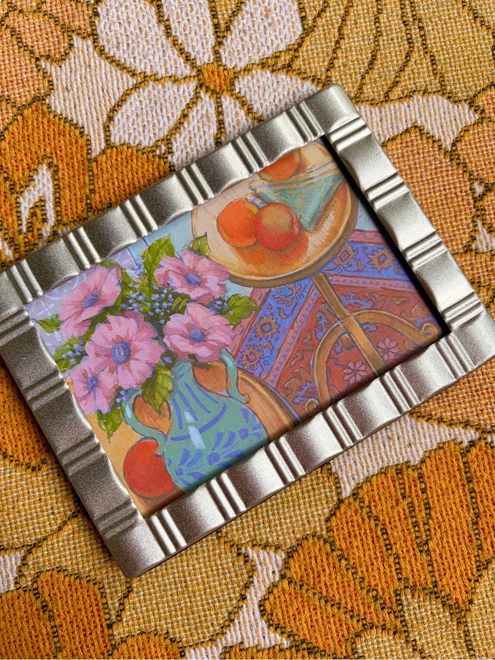 🌸🎨✨ Vintage 90s Post-Impressionist Still Life Print ✨🎨🌸